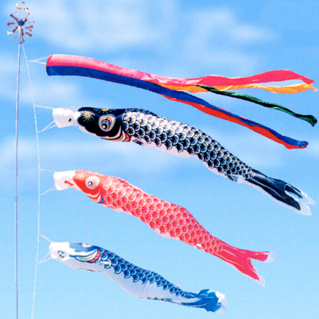 鯉のぼり,優輝, 3匹6点,吹流し,五月人形,東旭,こいのぼり,端午の節句