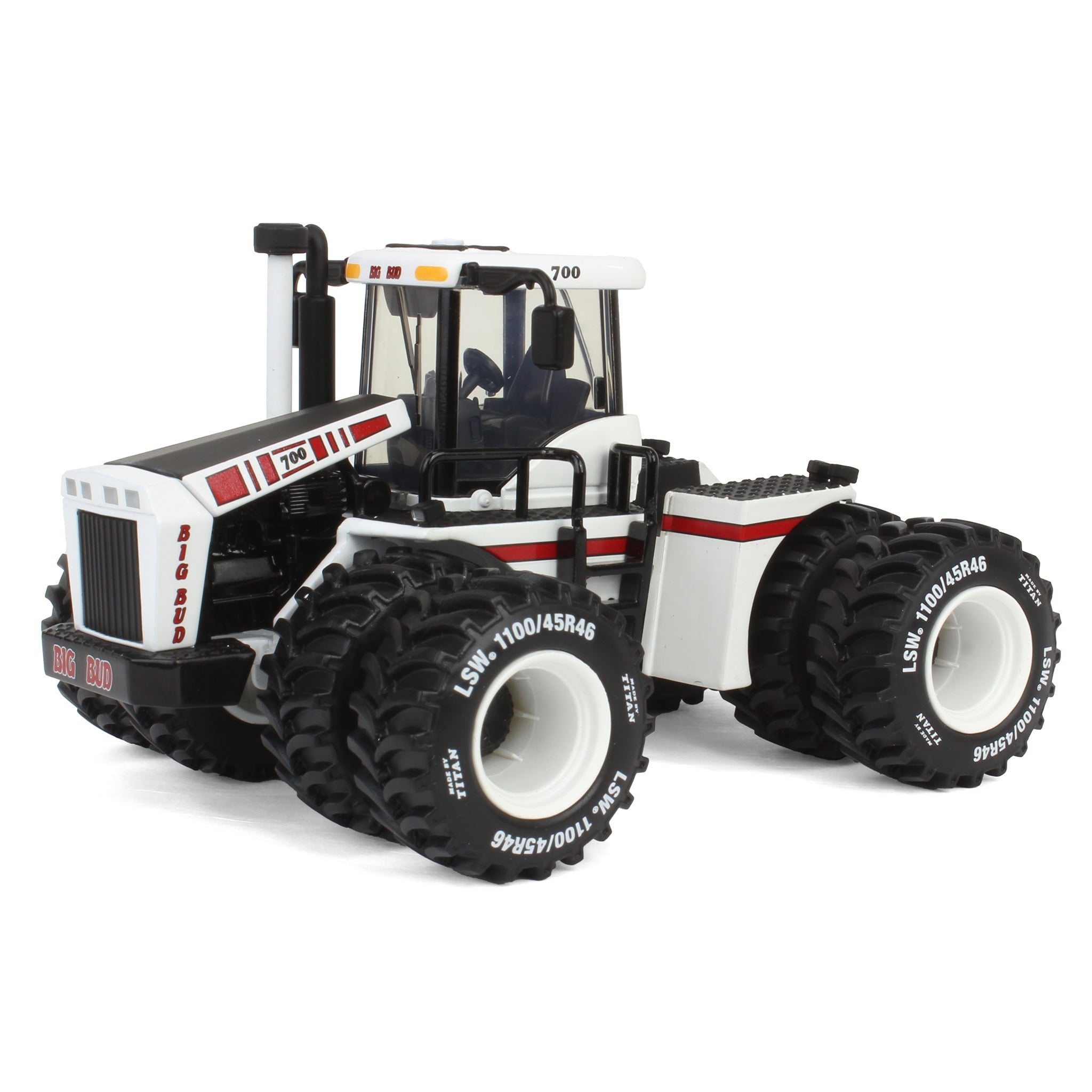 Las Vegas White AG Version ~ 1/64 Big Bud 700 Tractor with Titan