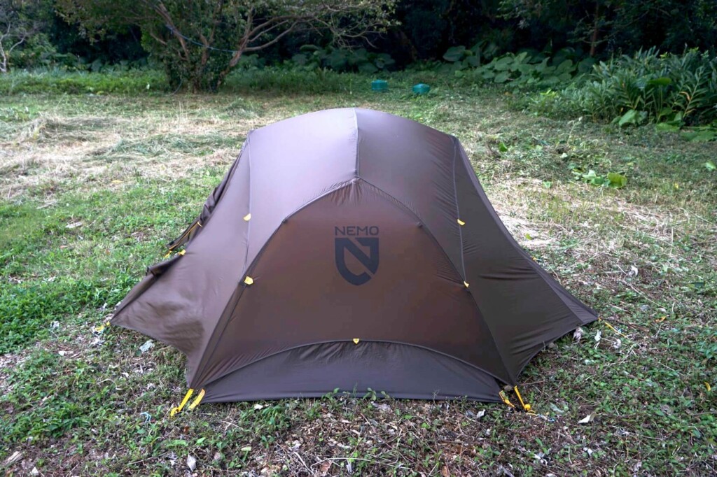 Review：NEMO ダガーストーム2P ドーム型なのに室内が広い！抜群の居住