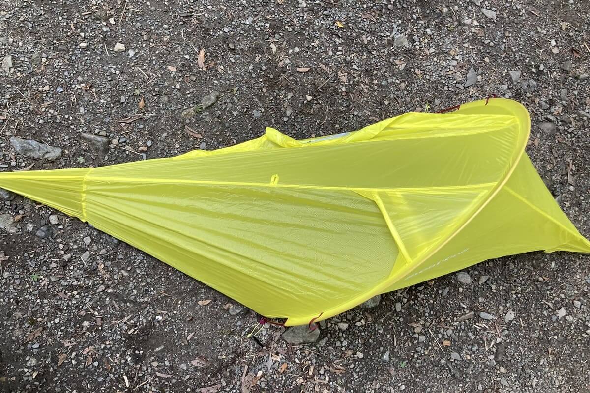 A Self-Funded Review] Montbell UL Monoframe Shelter Review