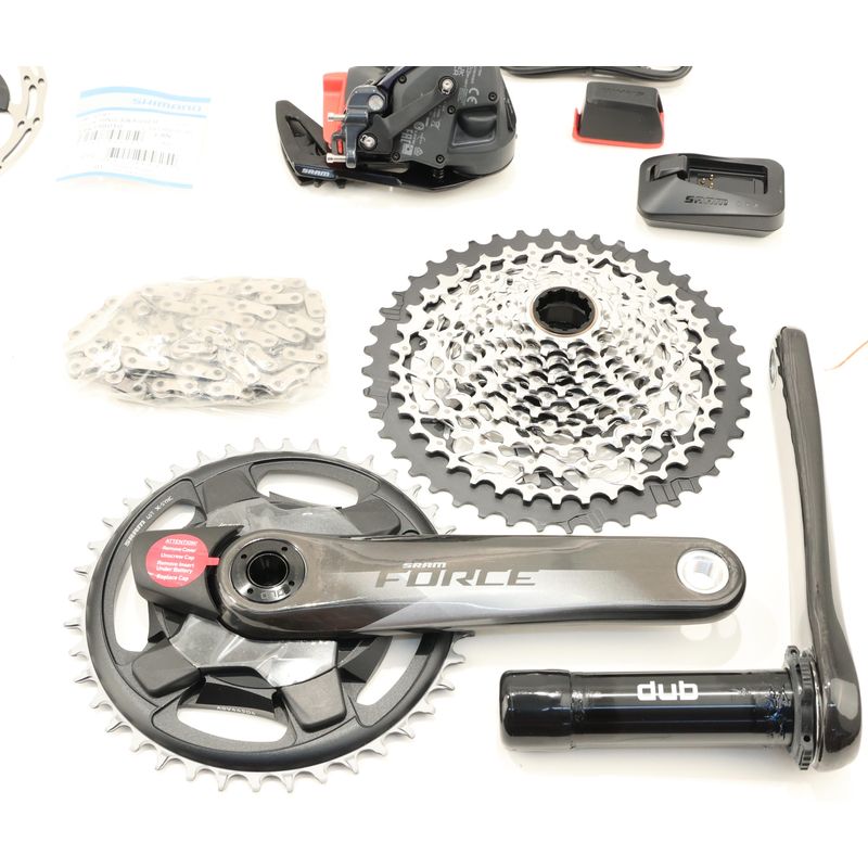 SRAM Force AXS XLPR Power-Meter Groupset, 1x12-Speed, 40T, 10-44T