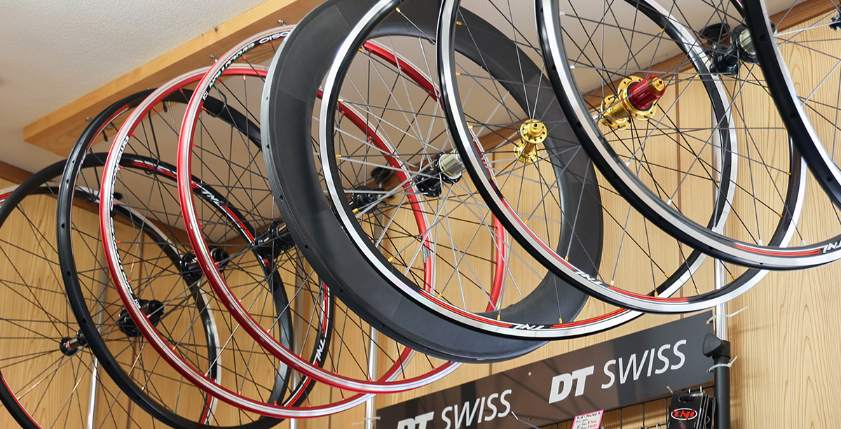 手組ホイール | overwheel | よみうりランドのふもとにあるロード