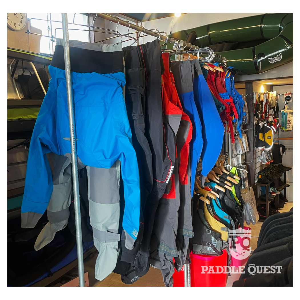 ドライスーツのススメ | 都心唯一のカヤック・カヌー・SUP専門店