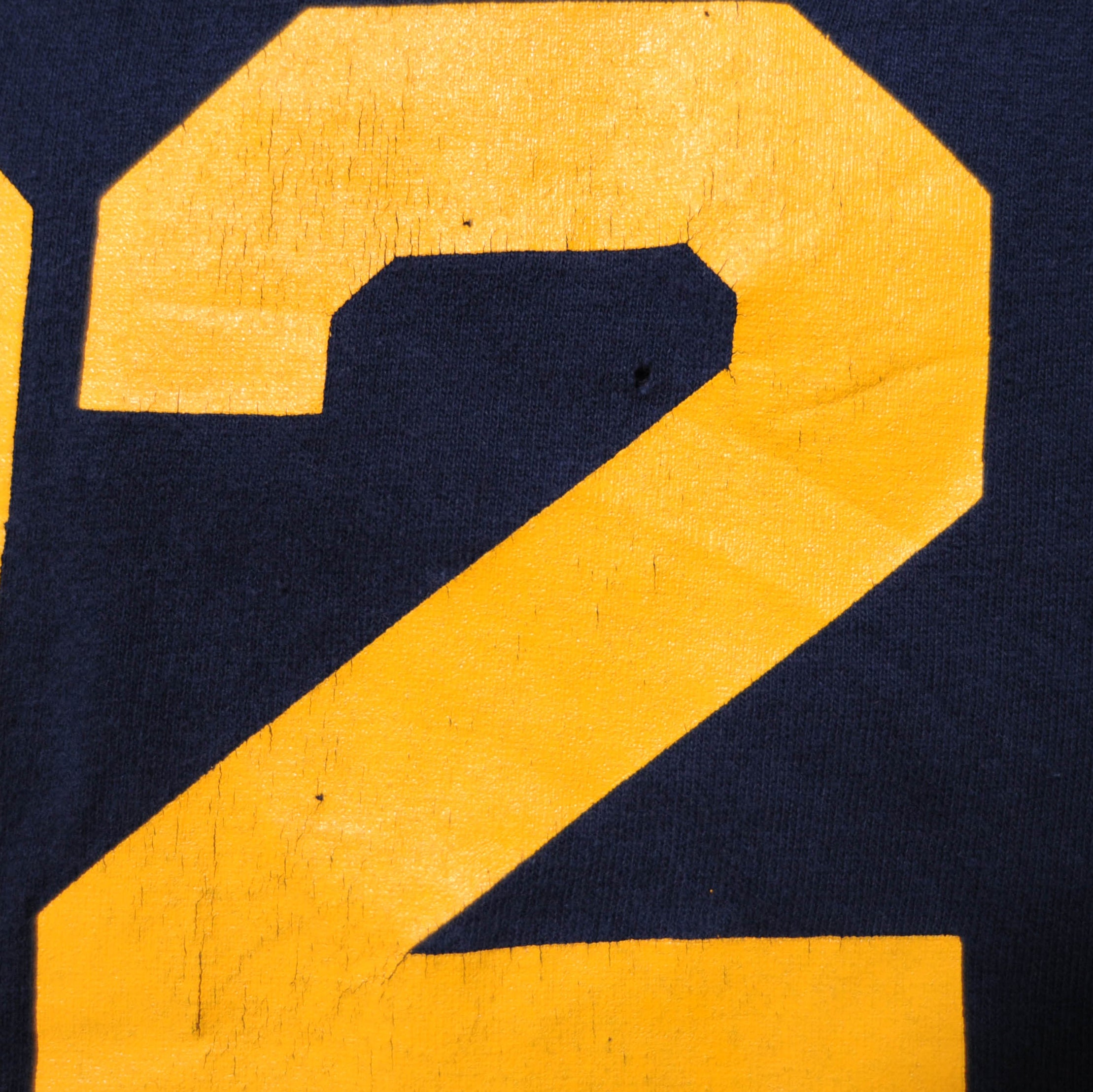 80's Champion NOTRE DAME 92 フットボールTシャツ ネイビー (XL