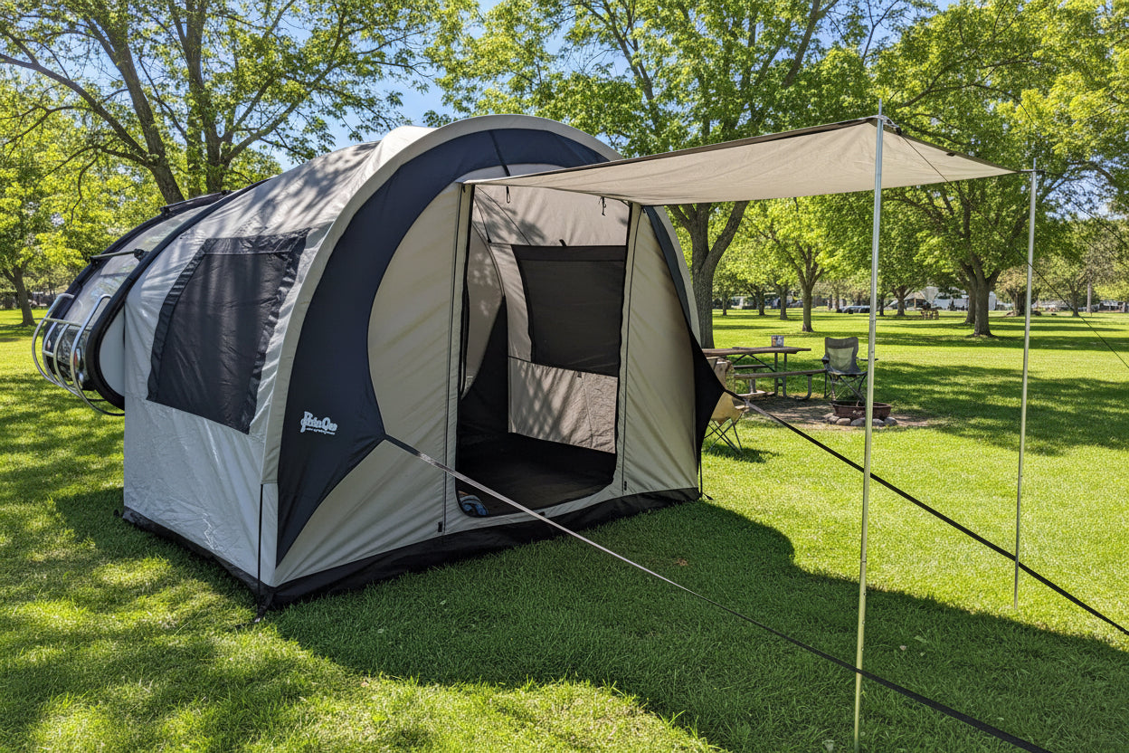 NuCamp TAB 360 Trailer Side Tent for Camping Fun – PahaQue Wilderness