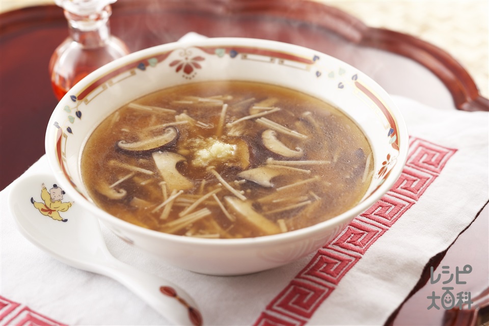 3種のきのこスープのレシピ・作り方・献立｜レシピ大百科（レシピ
