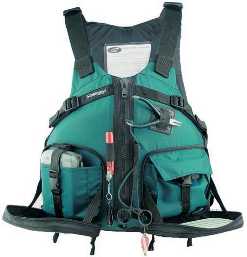Stohlquist PiSeas Fishing Vest | Paths, Peaks, & Paddles