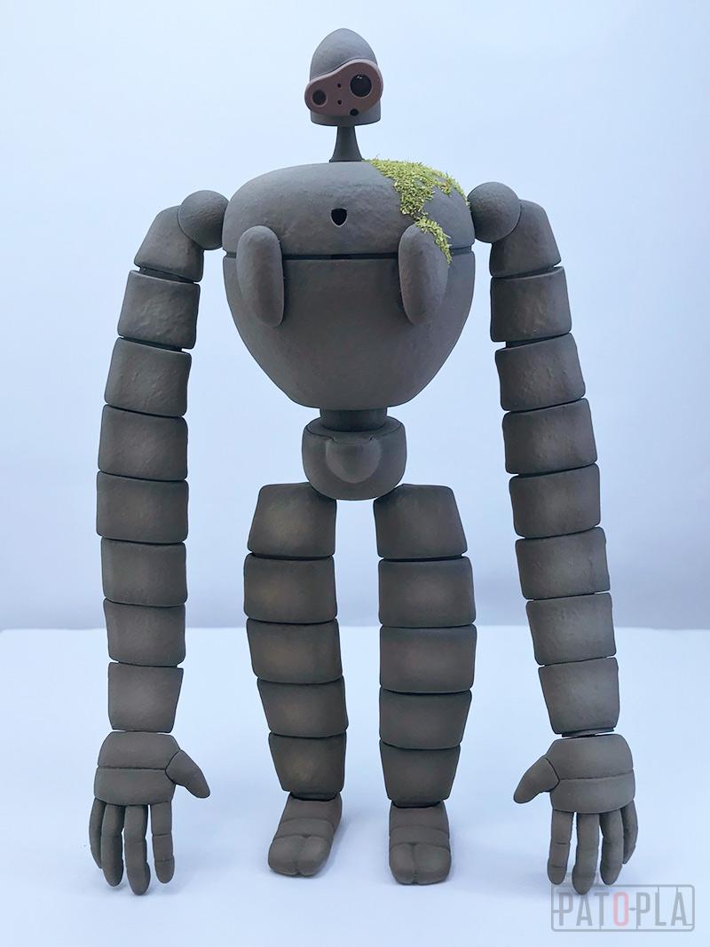 天空の城ラピュタ ロボット兵 1/20スケールプラモデル 制作03 脱臼