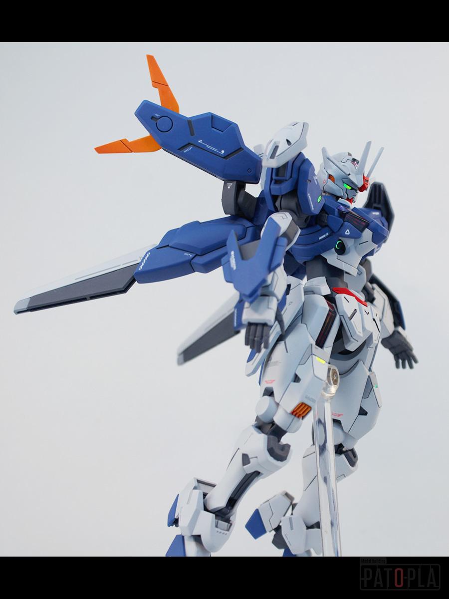 HG 1/144 ガンダムエアリアル(改修型) 改修・全塗装品 - ぱとぷら