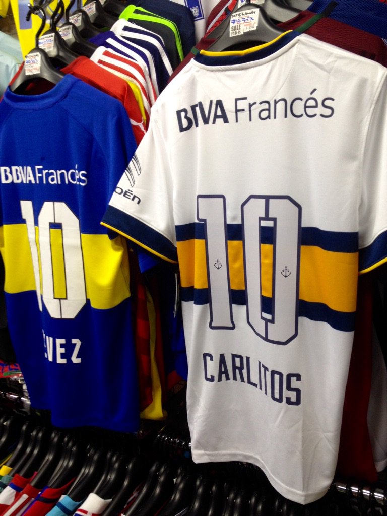 ボカ・ジュニアーズ #テベス 入荷！】 アルゼンチンより2015AWAY ボカ