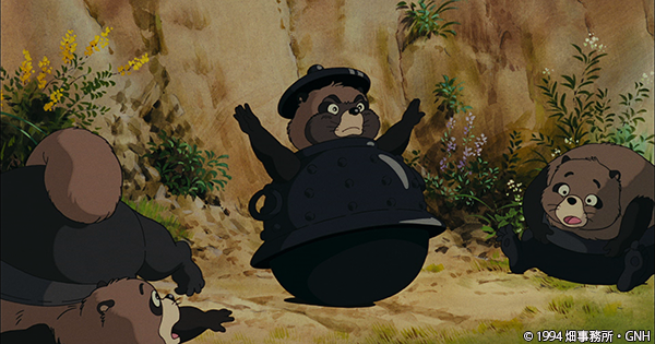 平成狸合戦ぽんぽこ」で高畑監督は狸たちをシーンに応じて異なる複数の