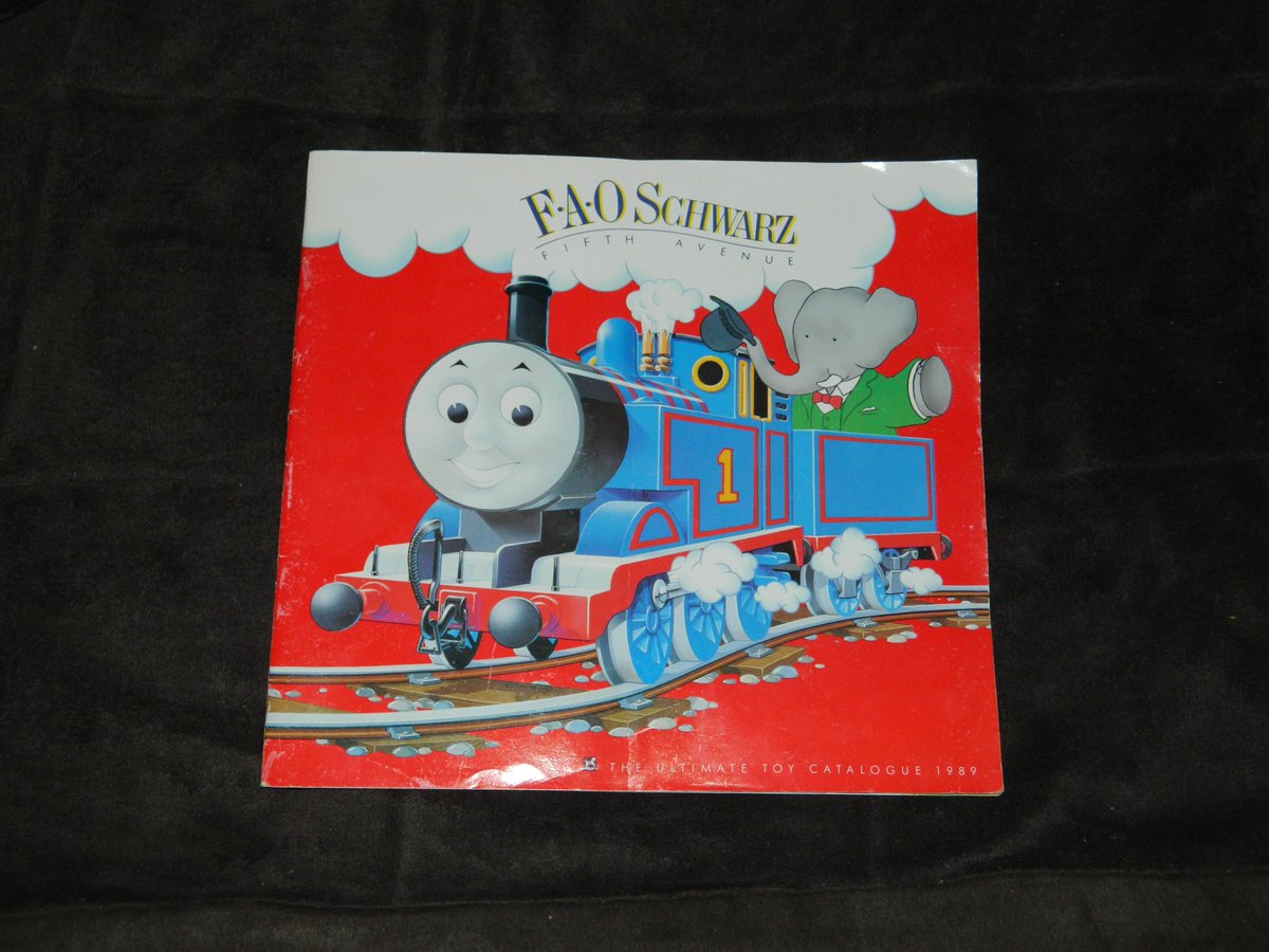The FAO Schwarz 1989 Toy Catalog, revealing the first official