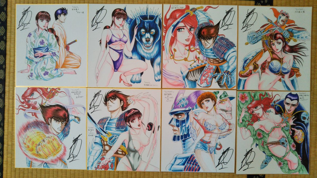 12月31日（月）冬コミ、直筆カラーサイン色紙追加！最新刊「メタルK