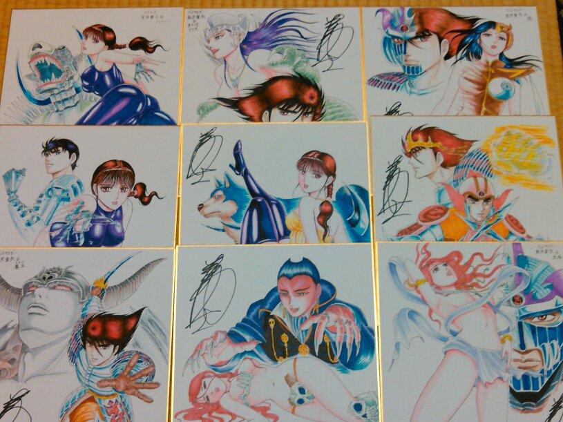 11月23日（祝・木）コミテアで直筆カラーサイン色紙販売します。場所