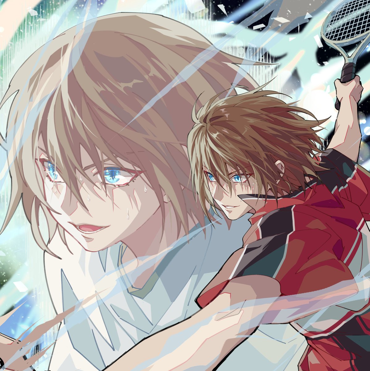 たとえば今・・・ #新テニスの王子様 #テニスの王子様 #手塚国光 #不二