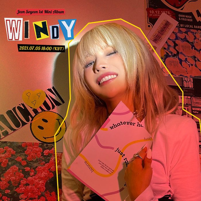 JEON SOYEON 1st Mini Album [Windy] 🍔 Concept Image 2 2021.07.05