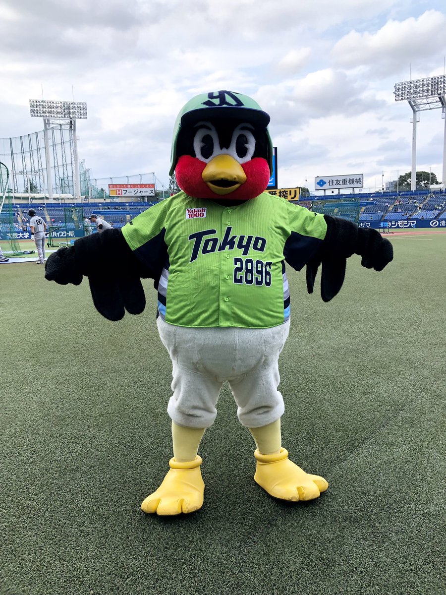 今日からの3連戦は『TOKYOシリーズ』⚾️ つば九郎とつばみも「TOKYO