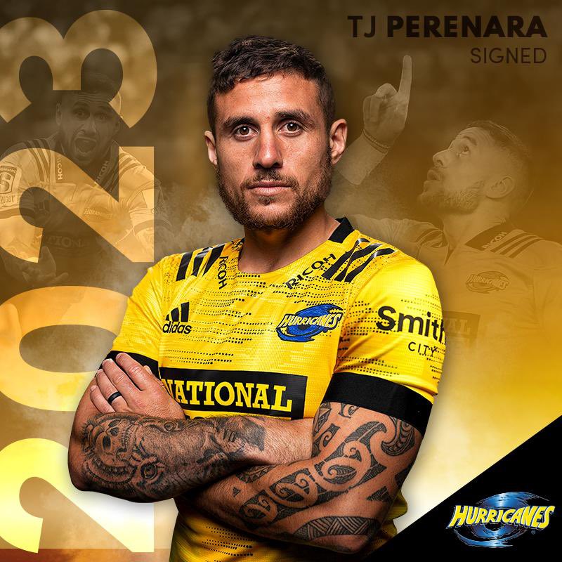 スーパーラグビー の #ハリケーンズ は #TJ・ペレナラ 選手の復帰を