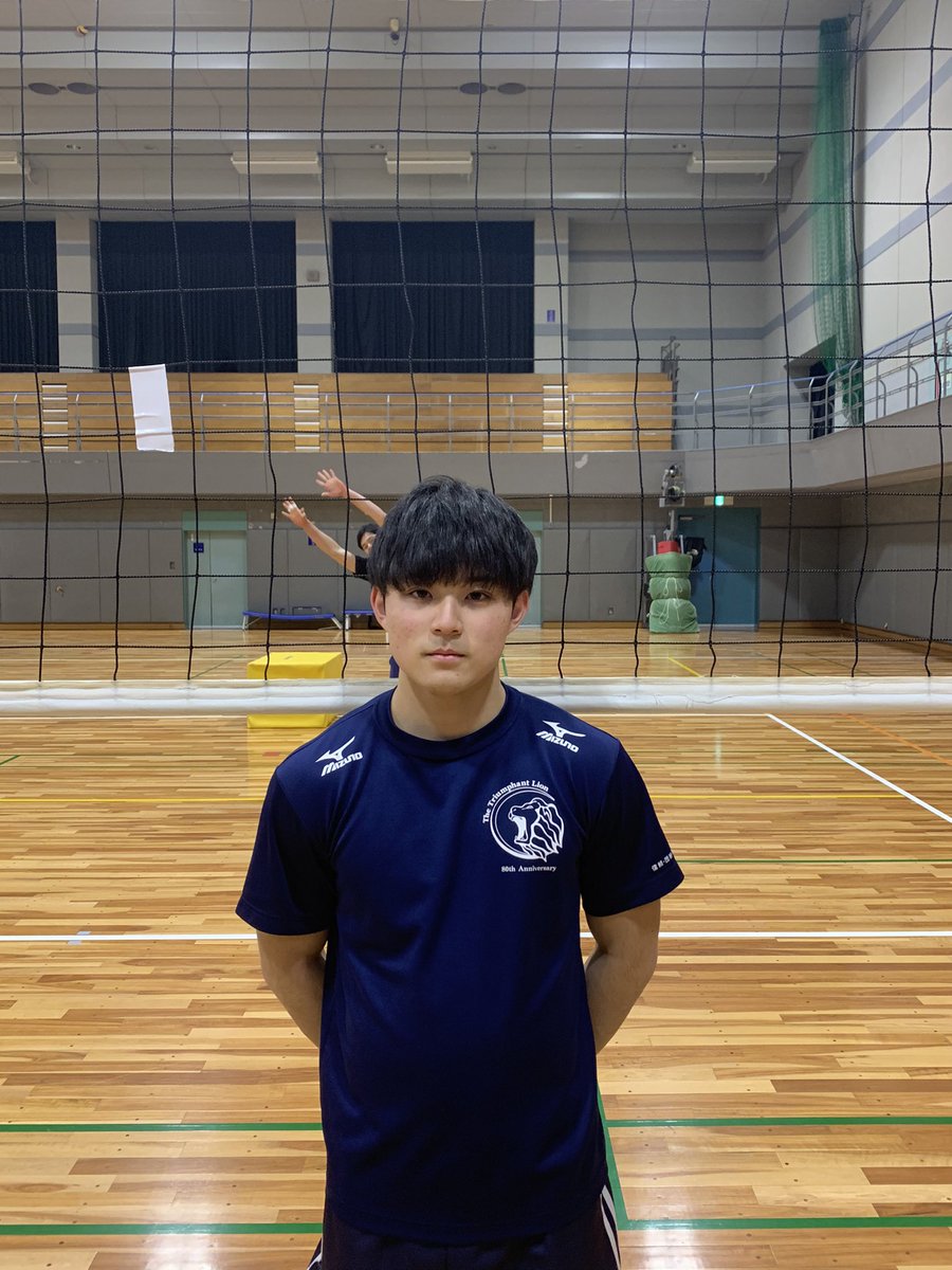 日体大 バレーボール　ロンt