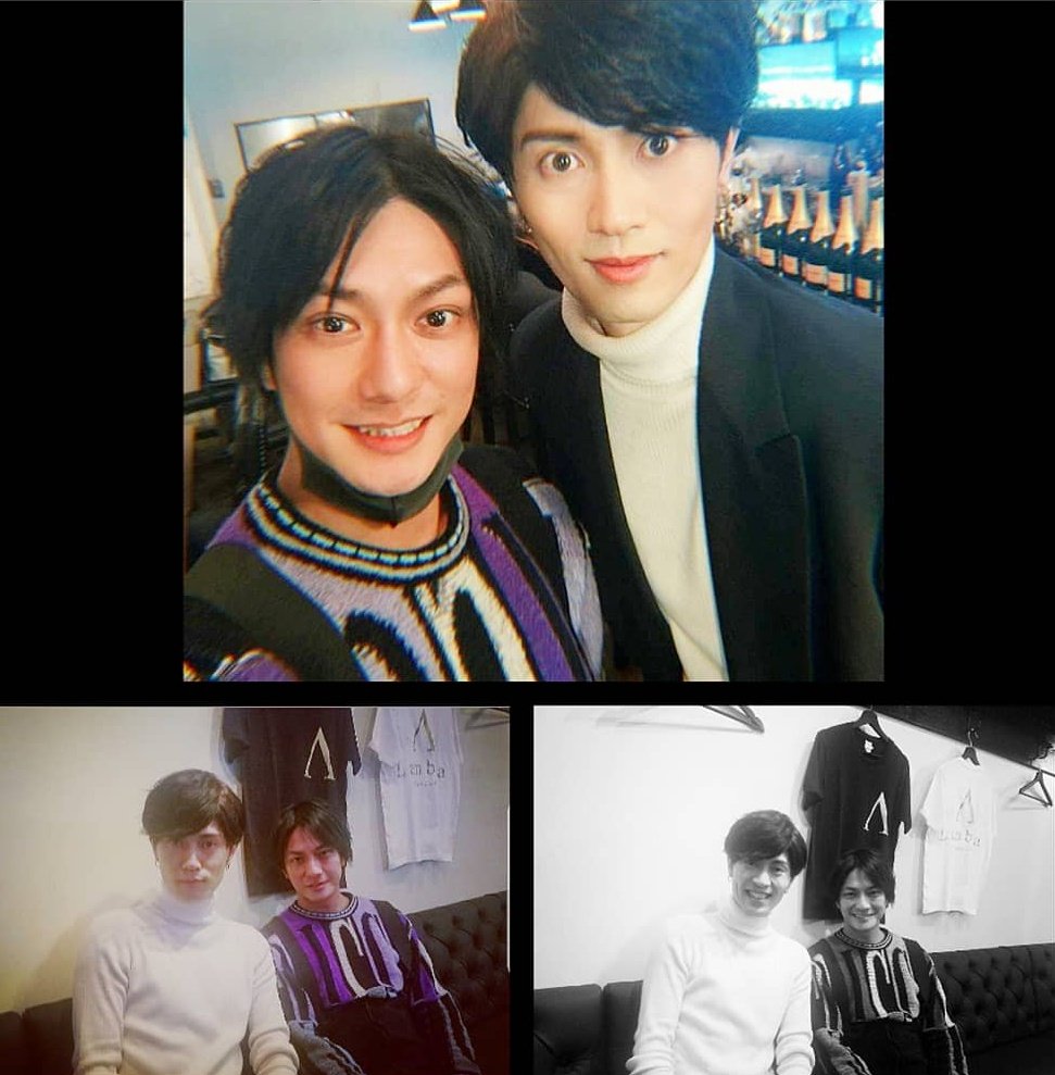 ご縁があり、 人気ロックバンドΛuciferのボーカルで、 trickのボーカル