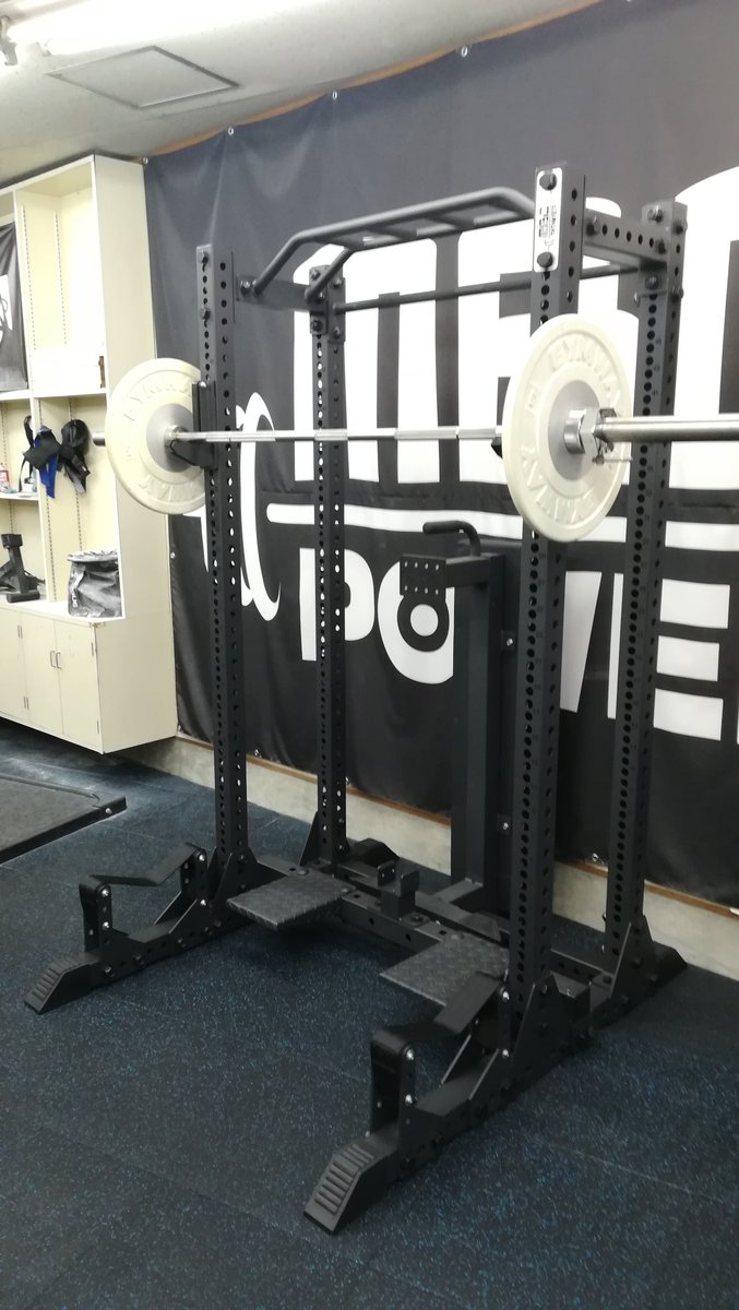 以前MBCハーフラックにデッドリフト静音アタッチメントとベンチ