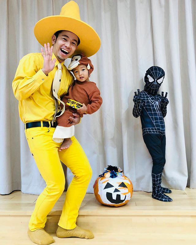 👻 Happy Halloween 🎃 . #おさるのジョージ #curiousgeorge