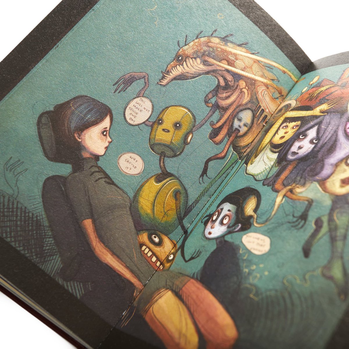 My second sketchbook, Passenger Seat, will be available for