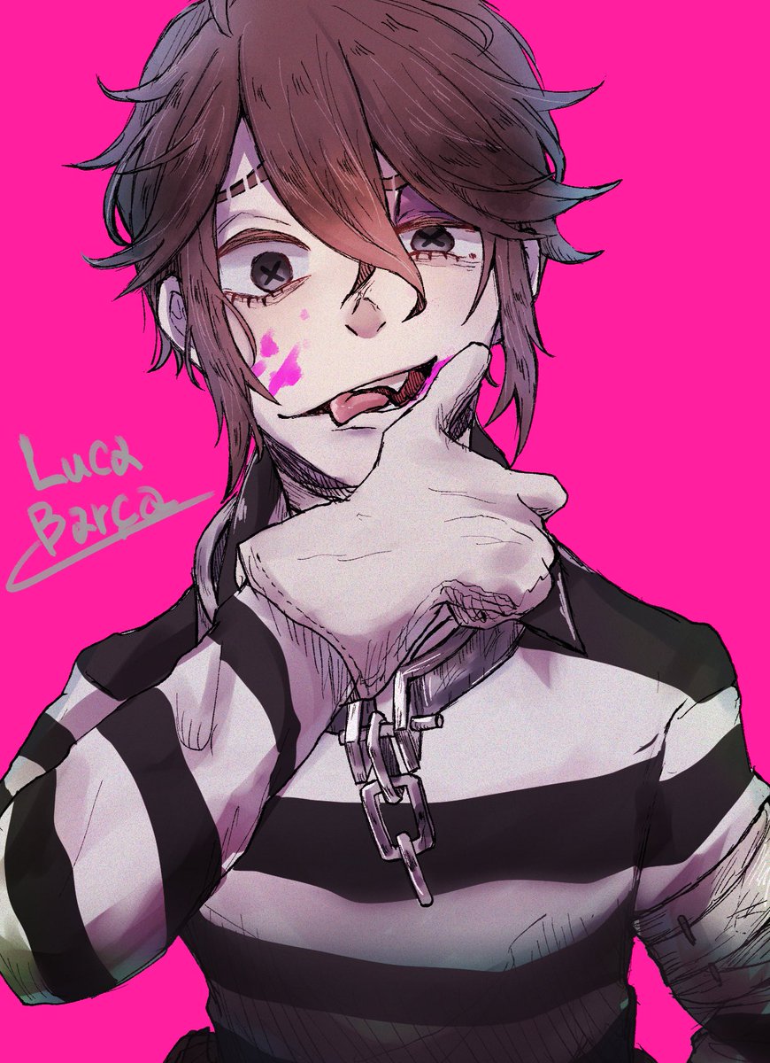 囚人］/ルカ・バルサー #第五人格イラスト ルカくん〜💡⛓ポニテが見え