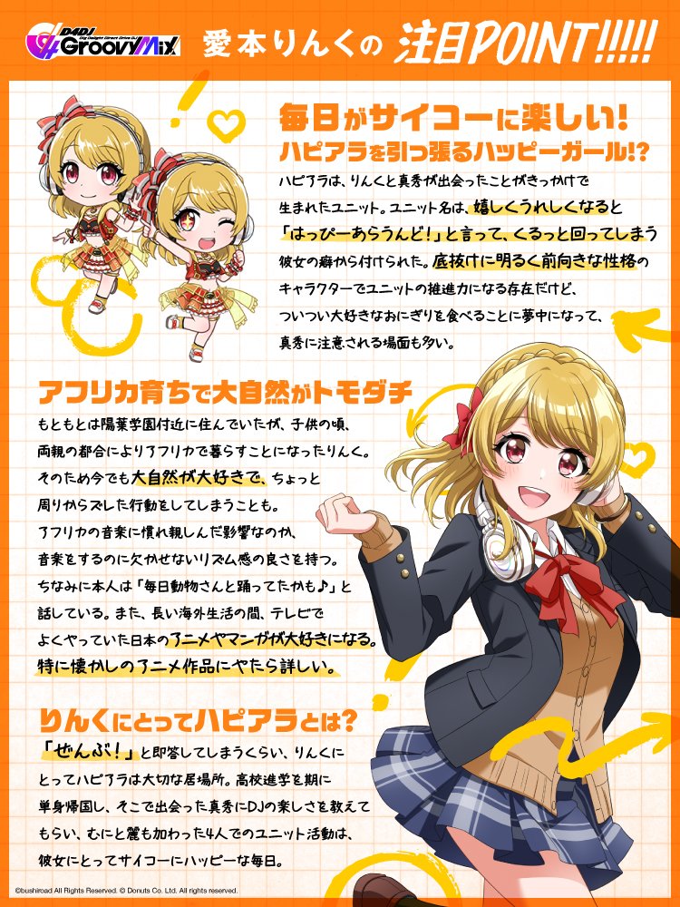 D4DJ Groovy Mixキャラ図鑑第1弾(Happy Around!・Peaky P-key・Photon