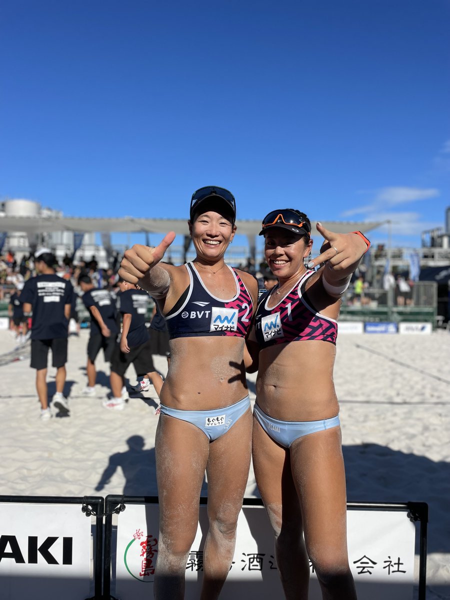 第6戦 都城大会 第24回ビーチバレー霧島酒造オープン 🏝️都城市 焼酎