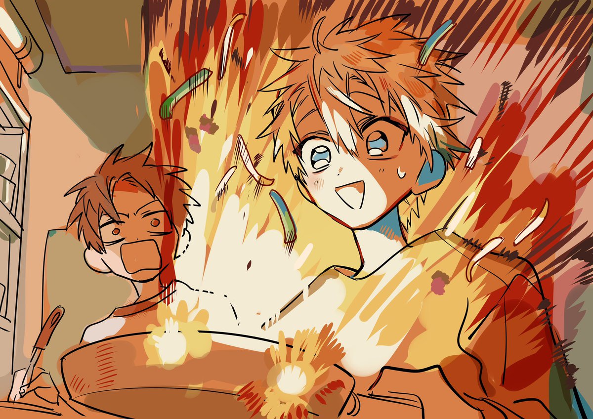 RT @aidairo2009: 🔥🔥🍳🔥🔥 #花子くん17巻と画集2発売中！