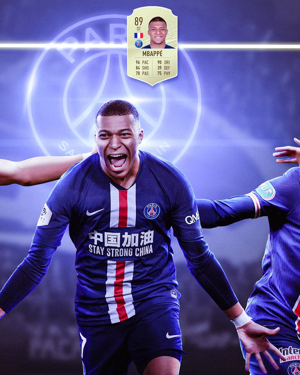 🇫🇷 #エンバペ の FIFA での進化 🎮 #パリ・サンジェルマン のエース