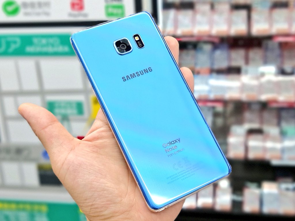 ☆あの時は大変でした…☆ Galaxy Note Fan Edition SM-N935F 中古B