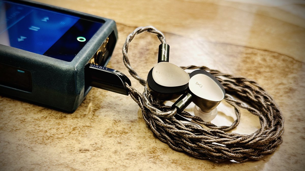 My new gear Melodic Artification - eclipse ドライバ構成は2DDで