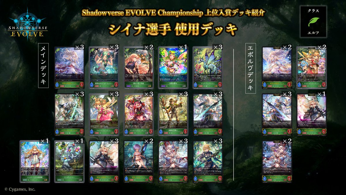 エボルヴCS 上位入賞デッキ紹介】 全国で開催されているCS大会より