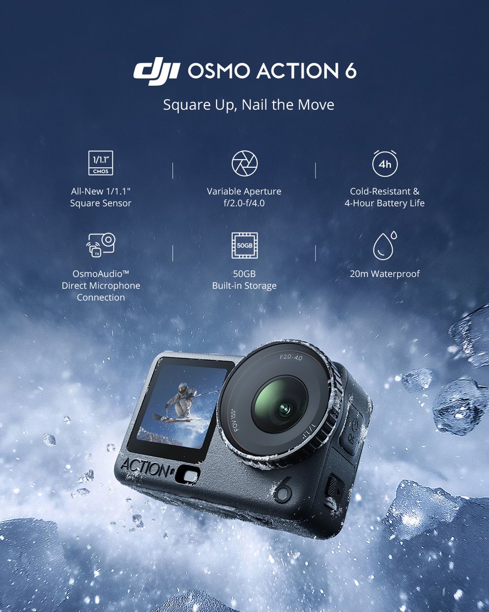 Everything you need to know about the DJI Osmo Action 6 ✓All-New
