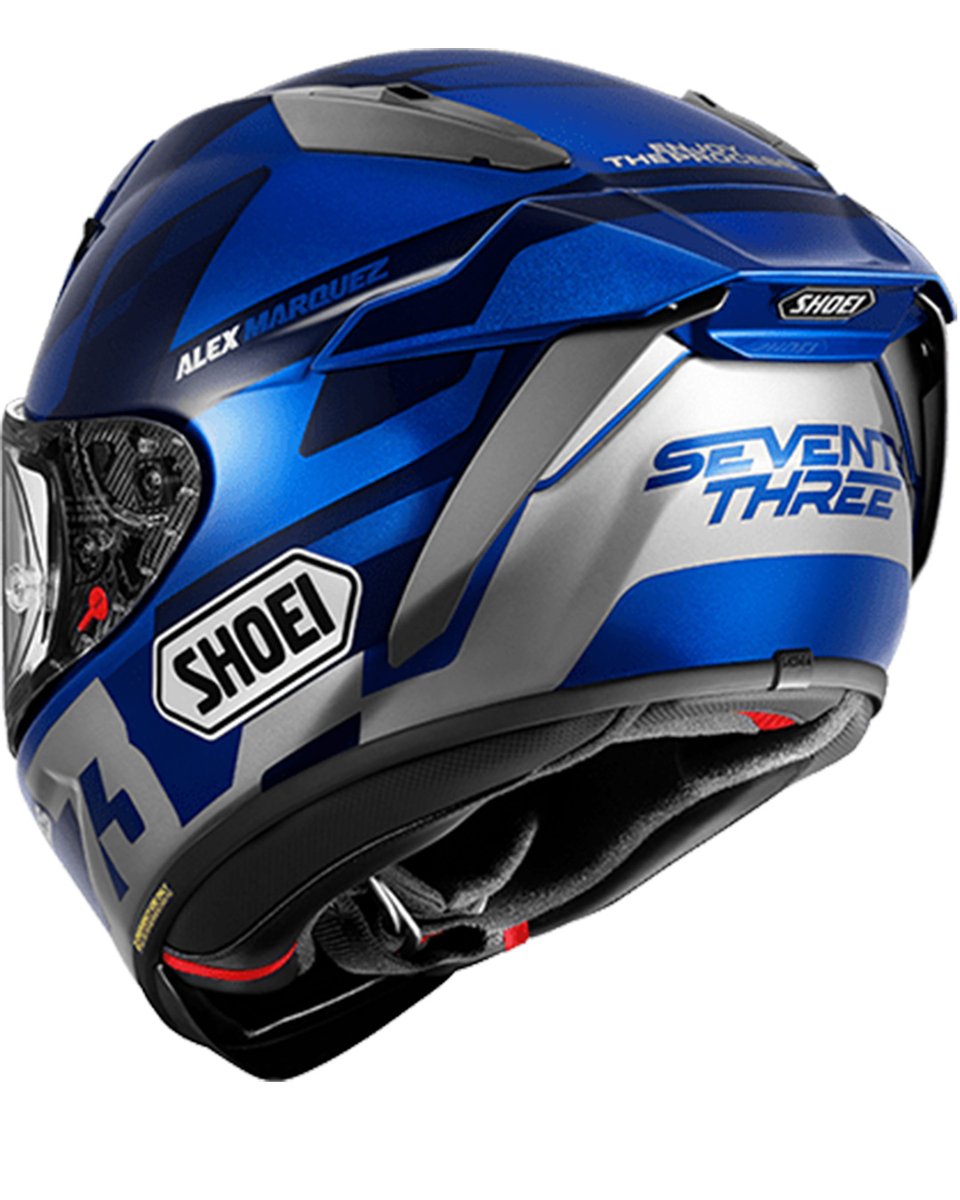 SHOEIヘルメットのX-Fifteenに新グラフィック『A.MARQUEZ73 V3