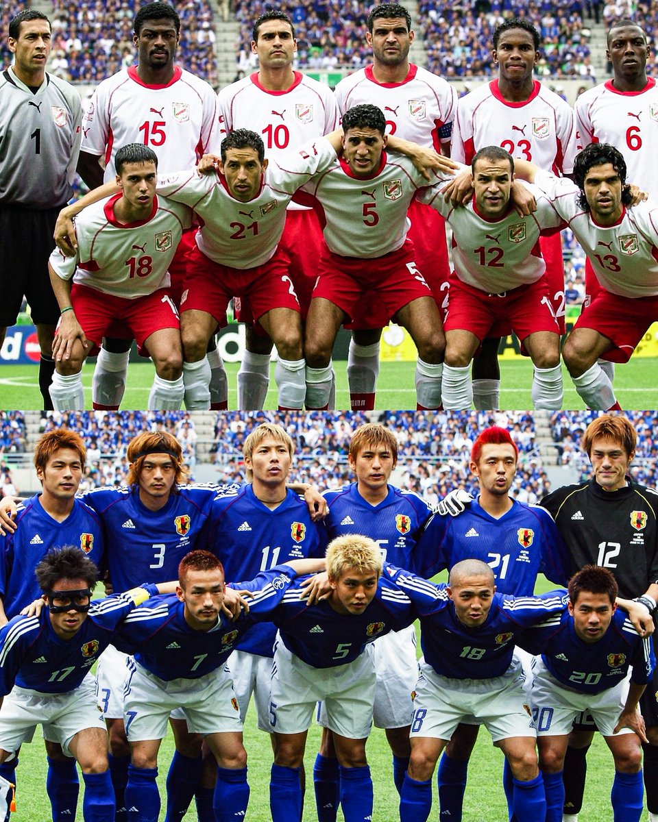 🇯🇵 チュニジアとのW杯 前回対戦 🇹🇳 2002年大会のグループステージ