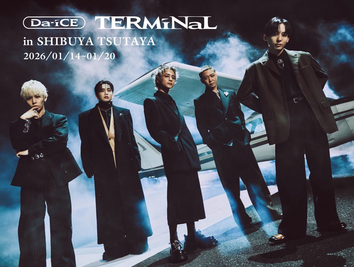 お知らせ】 9th ALBUM「TERMiNaL」発売記念 「Da-iCE TERMiNaL in