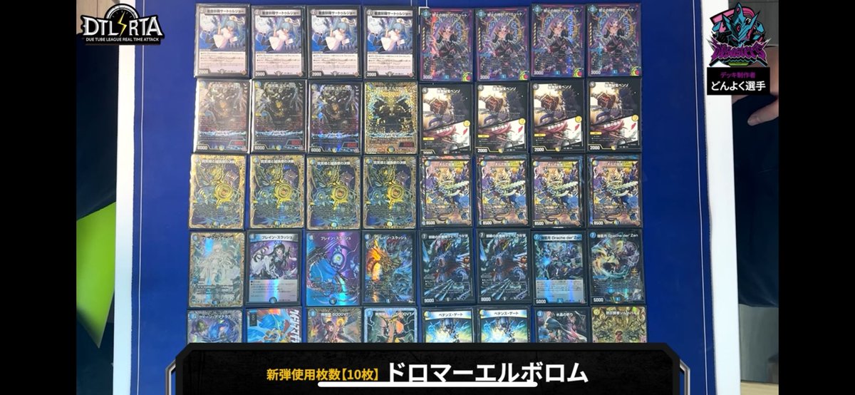 DTLRTA】で使用した【ドロマーエルボロム】です。 軽減サイクルである