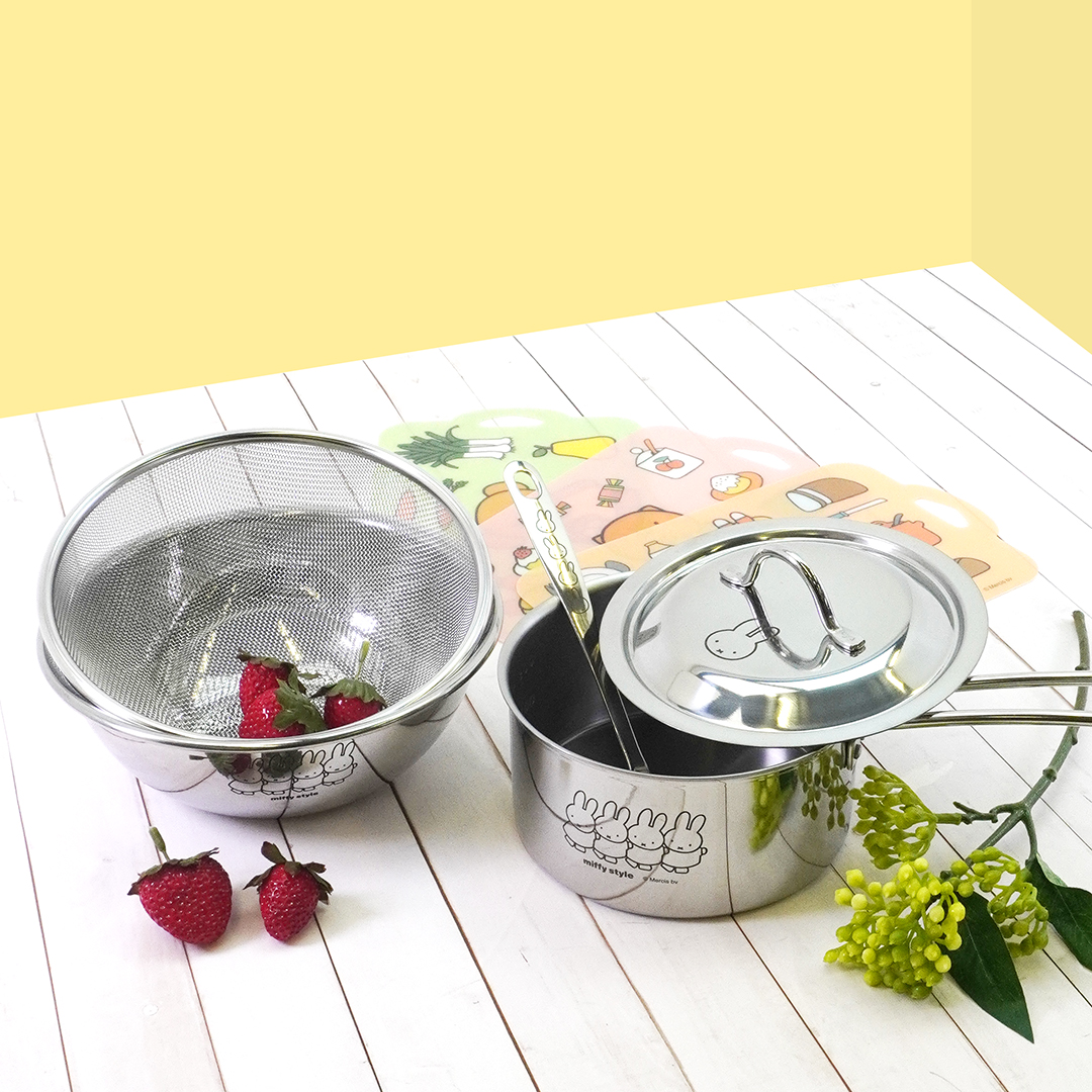 ○好評発売中♪ miffy style限定 ステンレスグッズ○ お料理がいつも