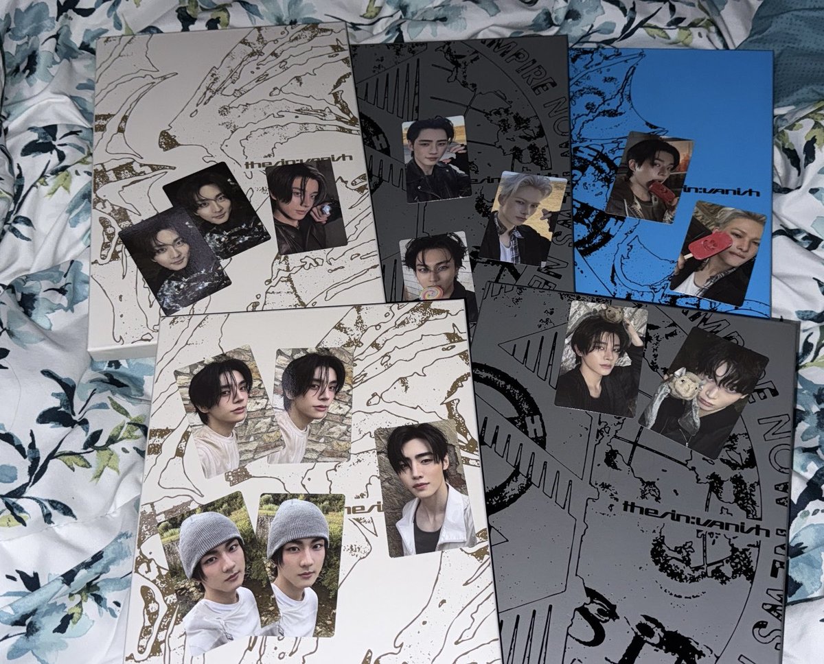 enhypen sin: vanish walmart album photocard pulls 🤩🤩 im trading