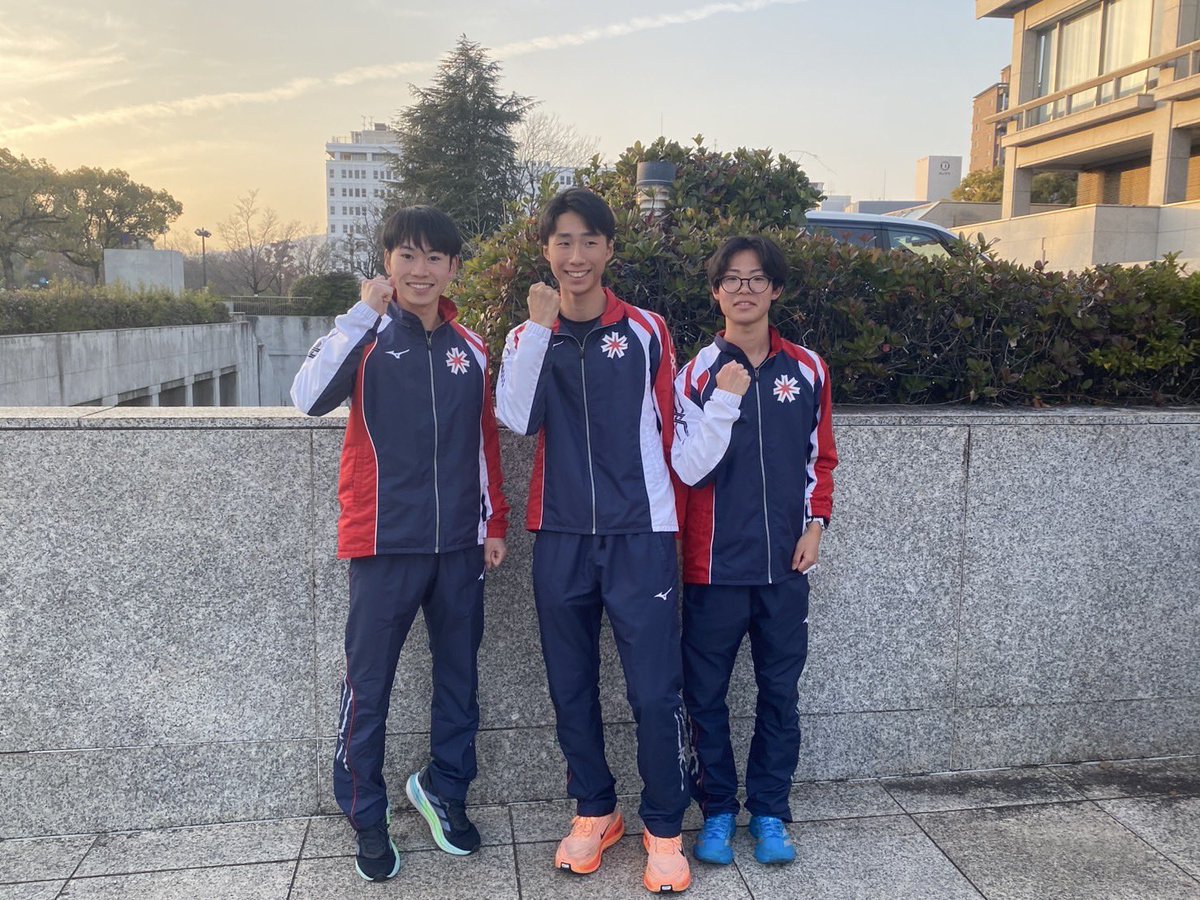 本日行われる、全国都道府県対抗男子駅伝に、林及び高橋の2選手が