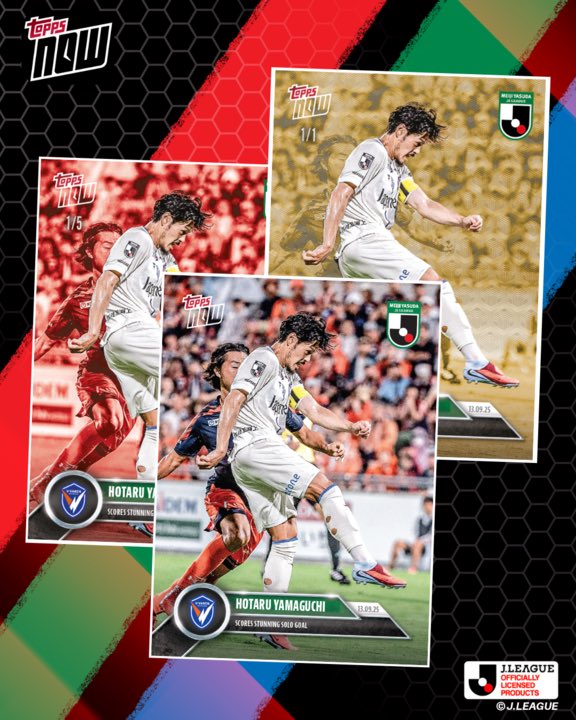 🔷グッズ情報🔶 【7日間限定販売中‼】 #山口蛍 選手が𝐉.𝐋𝐄𝐀𝐆𝐔𝐄