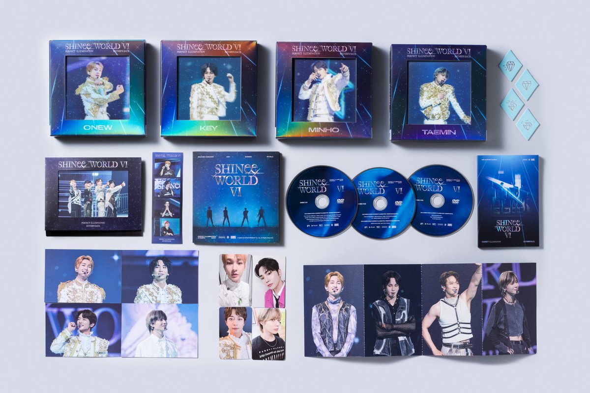 2024 SHINee WORLD VI [PERFECT ILLUMINATION : SHINee'S BACK] DVD