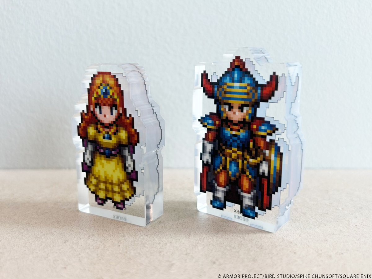 🗡️サンプルご紹介①🛡️】『ドラゴンクエストI＆II』キャラクター