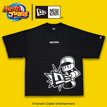 予約受付中！ NEW ERA®×パワプロ コラボキャップ・Tシャツ ＼ コラボT