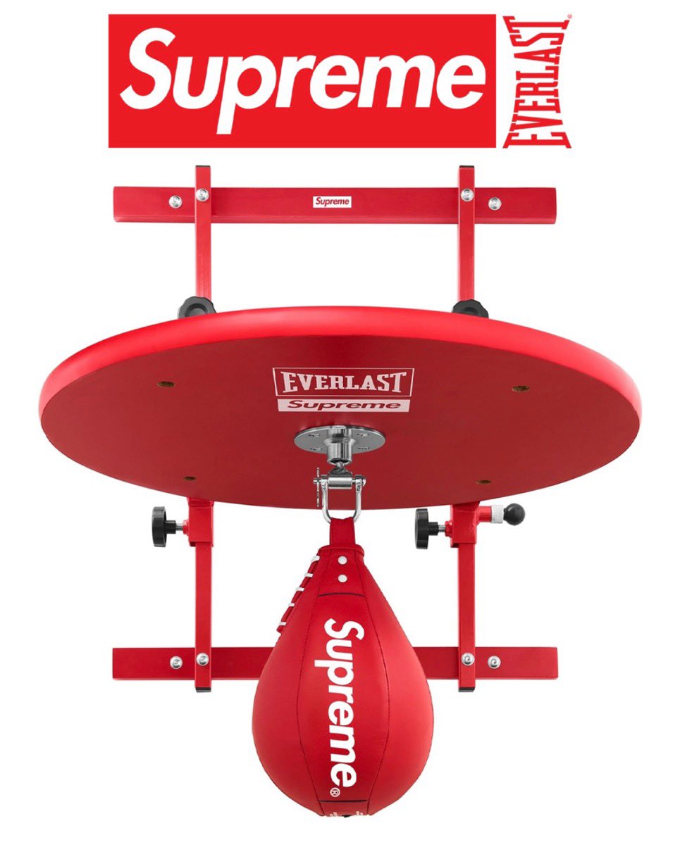 Supreme 25SS Week18 にエバーラスト製スピードバッグ+