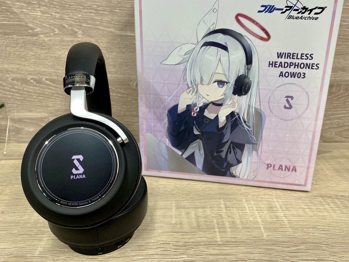 ブルーアーカイブ 』プラナver. ボイス搭載コラボワイヤレスヘッドホン