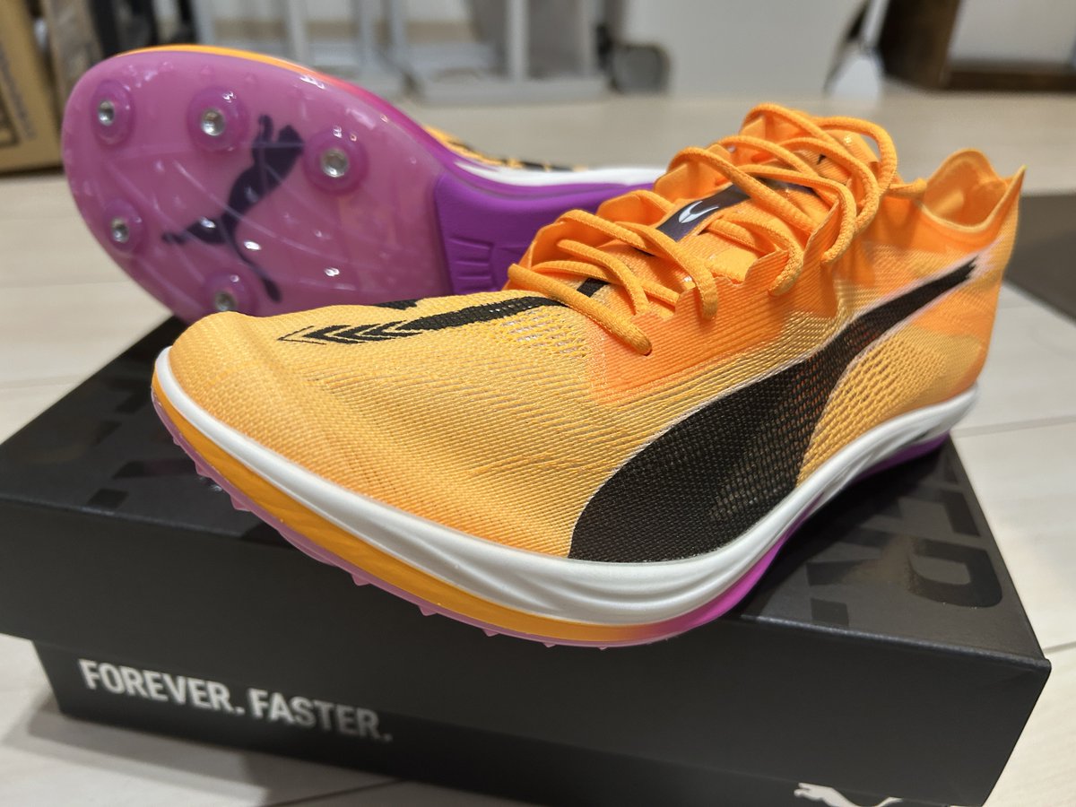 PUMA ロングディスタンス ニトロエリート3 前作よりアッパーの